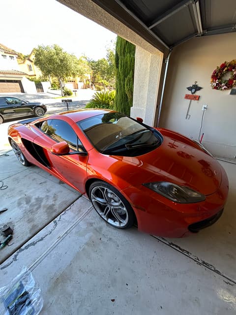 McLaren freshly detailed